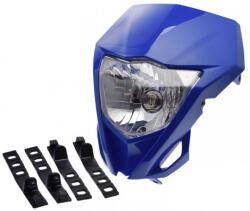 WMX Carena cu far si prinderi, moto universala, culoare albastru (AW2366) - mxenduro