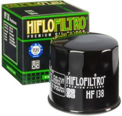 HifloFiltro Filtru Ulei HF138 Negru Hiflofiltro Aprilia , Kawasaki , Arctic Cat, Kymco, Suzuki (7230907MA)