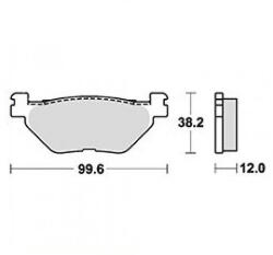 JMT Placute frana TRW Lucas MCB722 (7873839MA)