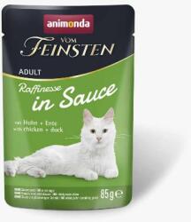 Animonda Vom Feinsten Adult Raffinesse in Sauce - csirke és kacsa alutasakos eledel felnőtt macskáknak (85 g)