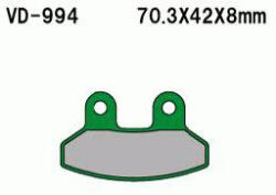 PowerForce Set 2 placute frana SYM VD-994 (FA306) (PF 22 510 3260ML) - mxenduro