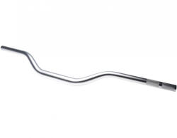 WMX Ghidon enduro atv aluminiu, prindere 28, 5mm, culoare argintiu, echivalent Renthal H839 (AW5134S)