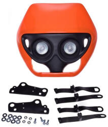 WMX Carena cu far, Enduro, culoare portocaliu negru (AW25026) - mxenduro