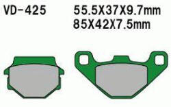 PowerForce Set 2 placute frana MALAGUTTI F10 PEUGEOT SV50-SQUAB (PF 22 510 1200ML) - mxenduro