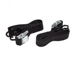 WMX Set 2 chingi bagaje motociclete, 1.5m, culoare negru (AB37962)