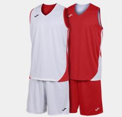 Joma KANSAS TWO-PIECE SET kosárlabda szett piros fehér 2XS