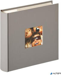  Fotóalbum, 200 fotó, 10x15 cm, "Walther Fun", szürke (691-ME-110-X)