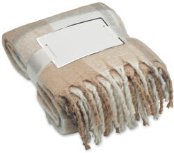  Kockás mohair-PES takaró (MO2382-13)