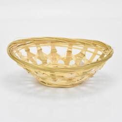  Hosszúkás áttört bambusz tál 17, 5*13, 5cm