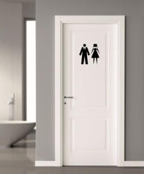 matrica. shop WC ajtó matrica 4