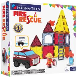 Magna-Tiles Fire Rescue, 27 piese Jucarii de constructii magnetice