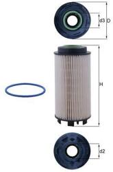 MAHLE Filtru combustibil MAHLE KX 403/1D (KX 403/1D) - fixbox