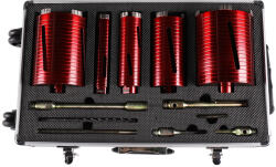 Visoli Set 5 carote diamantate profesionale cu prelungitoare (VS-00181)