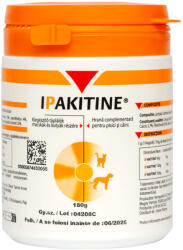 Vétoquinol VETOQUINOL Ipakitine, supliment sistem renal câini, pudră VETOQUINOL Ipakitine, XS-XL, supliment sistem renal câini și pisici, flacon, 180g pudră
