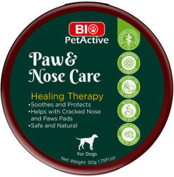  BIO PETACTIVE BIO PETACTIVE Paw&Nose Care, XS-XL, îngrijire pentru lăbuțe balsam câini, flacon, 50g