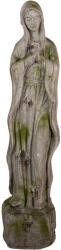 Clayre & Eef Figurina Fecioara Maria polirasina bej verde 15x15x67 cm (5PR0182)