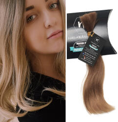  Vágott emberi haj (feldolgozatlan) magyar póthaj 28 cm 32 gramm