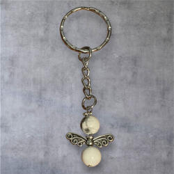  Ásvány angyalka kulcstartó fityegő autós őrangyal (1546)