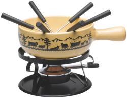 Nouvel Switzerland Sajtfondü szett "Sziluett", 9 részes - myfondue - 22 990 Ft
