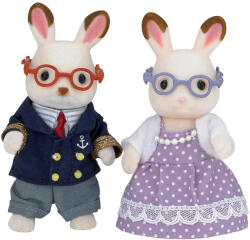 EPOCH Sylvanian Families Bunicul și bunica iepurașilor de ciocolată (5190) Figurina