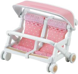 EPOCH Sylvanian Families Cărucior dublu (4533) Figurina
