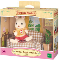 EPOCH Sylvanian Families Set tatălui Iepurașilor de Ciocolată (canapea) (5013) Figurina