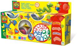 SES Creative Mâner de plastilină 8x90g cu lame (498)