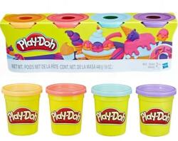 Hasbro Hasbro Play-Doh Sweet Color cutii metalice (pachet de 4 bucăți) (E4869) (52582)