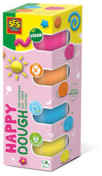 SES Creative Plastilină pentru bună dispoziție - Happy (4x90g) (512)