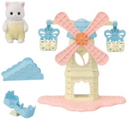 EPOCH Sylvanian Families Parc de joacă pentru copii cu mori de vânt (5526) Figurina