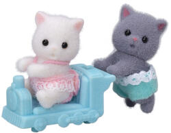 EPOCH Sylvanian Families Gemeni de pisici persane (5457) Figurina