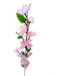  Barack ág, virággal mű 60cm több színben