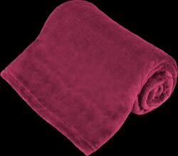 Teesa Pătură din fleece 150x200 cm TEESA - amarant (L-TSA8901-4) Patura