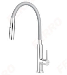Homoki-Zár Kft FERRO ZUMBA Csaptelep Slim flexi SZÜRKE ÚJ