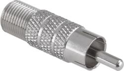 Cabletech Adaptor RCA - conector F ZLA0471 (L-ZLA0471)