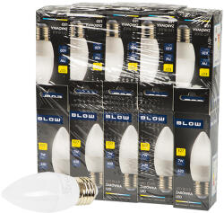 BLOW bec LED E27 C37 ECO 7W neut, 10 buc (87-434-)