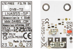 AXING Amplificator antenă LNA-955-5DV (3095-)