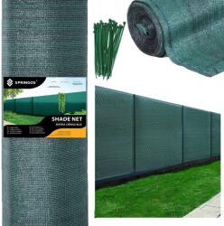 Springos SN0029 PLASĂ UMBRITOARE VERDE 140 GSM 1, 3 X 50 M 200 CHINGI (S-SN0029)