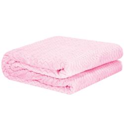 Springos Pătură 160x200 HA7142 roz (S-HA7142) Patura