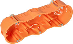 Orno Dulap încastrat pentru gips-carton 60mm, 3 secțiuni (O-OR-JB-13813_3)