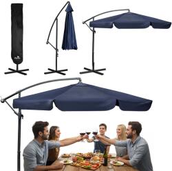 Plonos Umbrelă de grădină pliabilă cu 6 segmente 350 cm cu acoperire Plonos PL-880 (J-488002)