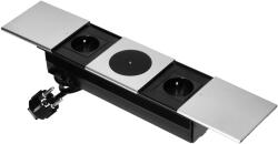 ORNO Priză cu încărcare wireless și capac 15W (O-OR-GM-9044_G)