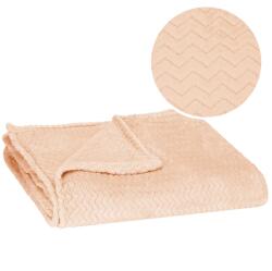 Springos Pătură 130x180 HA7136 portocalie (S-HA7136) Patura