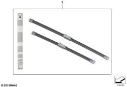 BMW Set stergatoare parbriz ORIGINAL BMW 61615A9DCE4 (61 61 5 A9D CE4)