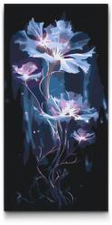  Festés számok szerint - Mítikus növény Méret: 40x80cm, Keretezés: Keret nélkül (csak a vászon)