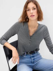GAP Тениска от металически трикотаж GAP GAP | Siv | ЖЕНИ | XS