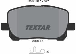 TEXTAR Set placute frana TEXTAR 2383601 (2383601)