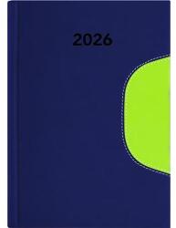 Dayliner Naptár, tervező, A5, napi, DAYLINER "Memphis", kék-zöld (NMA5KZU) - jatekotthon