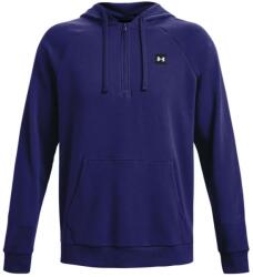 Under Armour Hanorac tenis bărbați Under Armour Men's UA Rival Fleece 1 Zip Hoodie - sonar blue/onyx white (1373371-468)