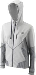 Wilson Hanorace tenis dame Wilson Rush Pro SMLS Hooded Jacket W - blanc/indian ink (WRA809501)